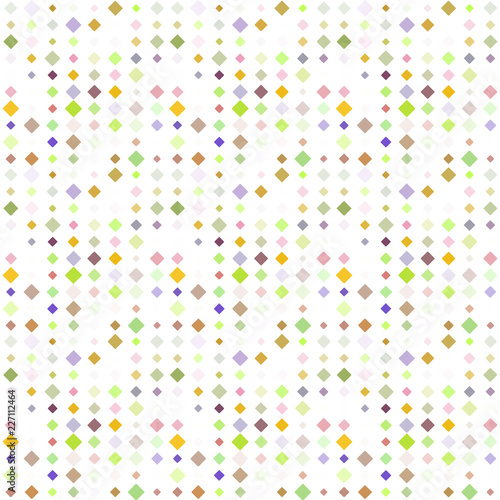 Abstract seamless pattern background with multicolored various rhombuses.