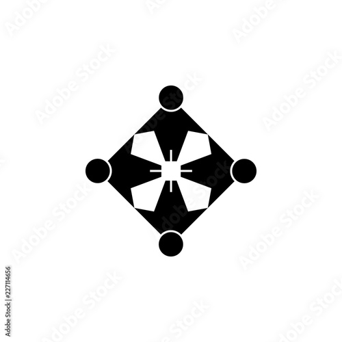 People at the negotiating table icon. Element of war and piece. Premium quality graphic design icon. Signs and symbols collection icon for websites, web design, mobile app