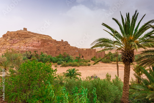 The fortified town of Ait Benhaddou, Morocco