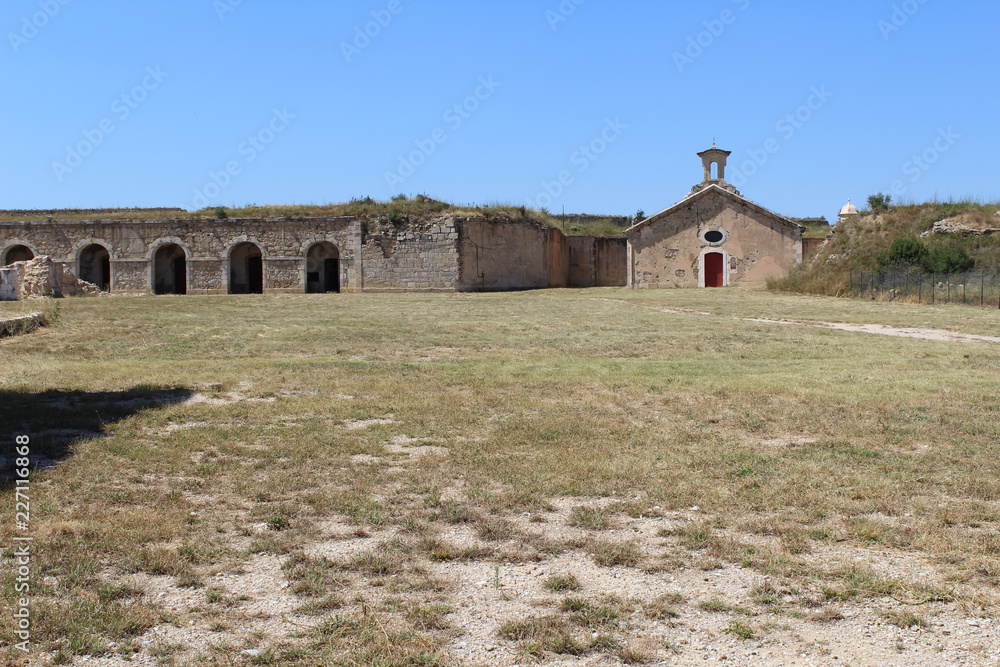 intérieur du château de Sant Ferran à Figueres Espagne intérieur du château de Sant Ferran à Figueres Espagne