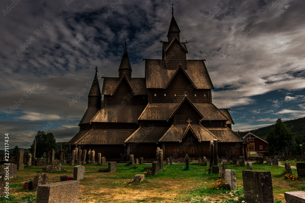 A beautiful scandinavian church