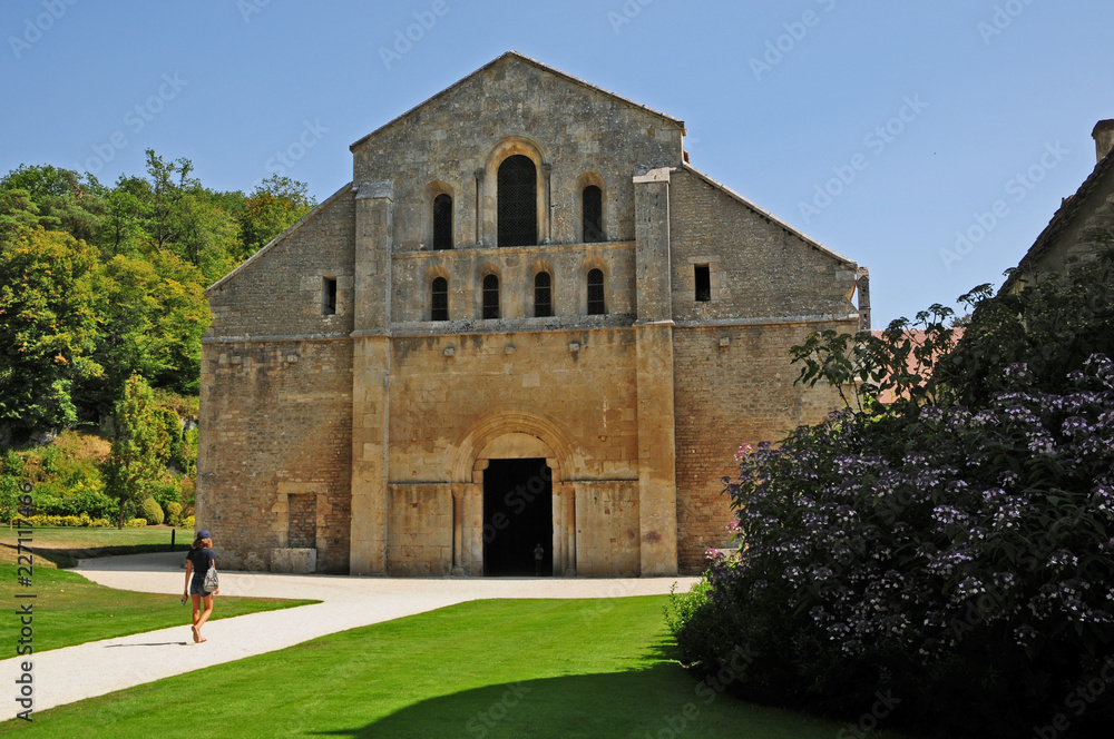 Abbazia Reale di Fontenay - Borgogna, Francia Abbazia Reale di Fontenay - Borgogna, Francia