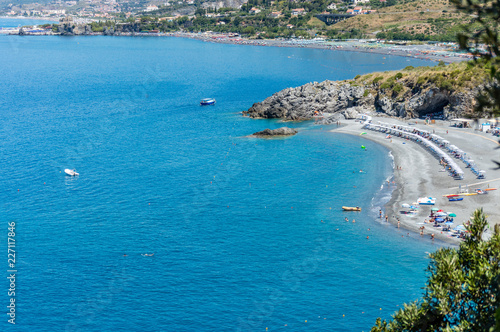 Panoramic view of the Tyrrhenian coast of Basilicata near Maratea © Sergio Pazzano