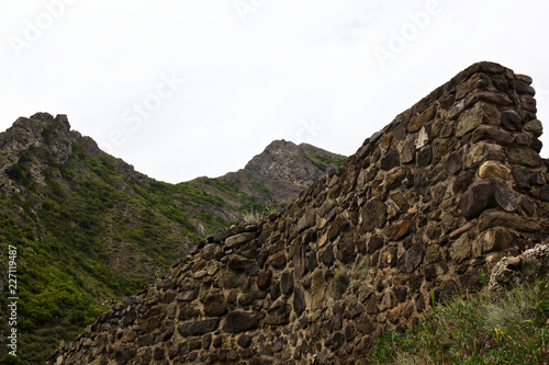 Mountains around Ateni Sioni Church, Georgia photo