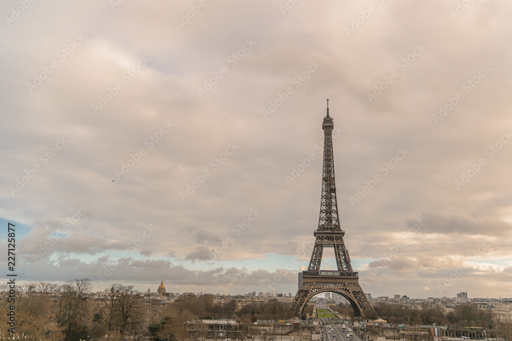 Naklejka premium Eiffel Tower