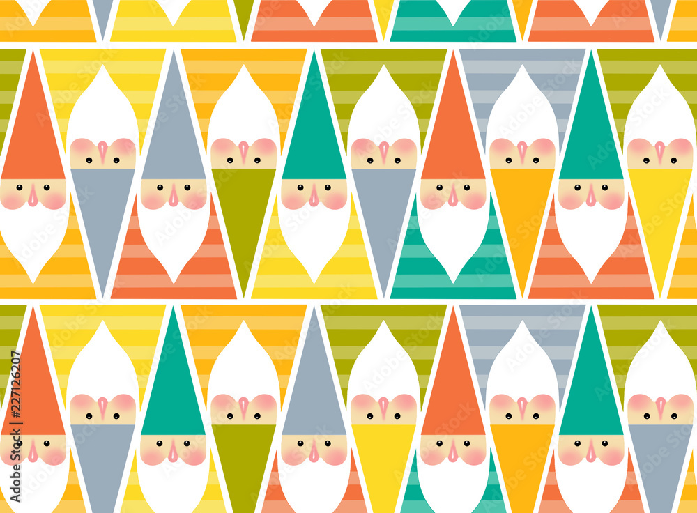 Gnome pattern Gnome pattern