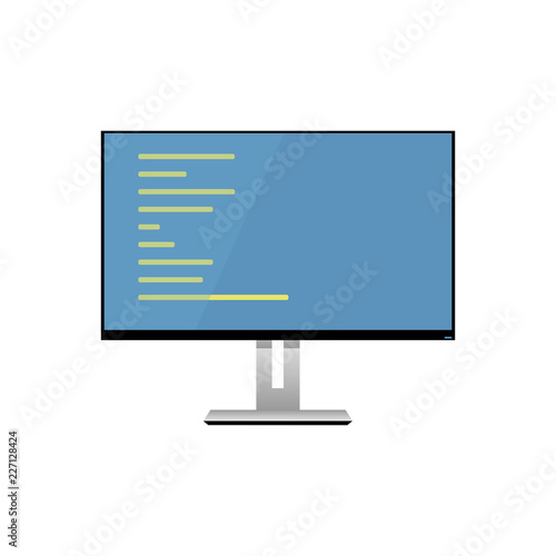 monitor, computer, technic
