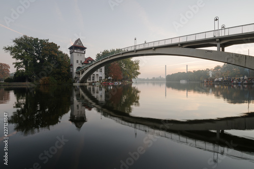 Abteibrücke Insel der Jugend - Berlin Treptow