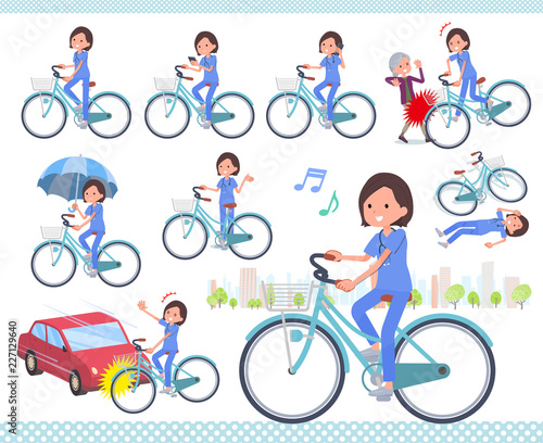 flat type surgical wear women_city cycle
