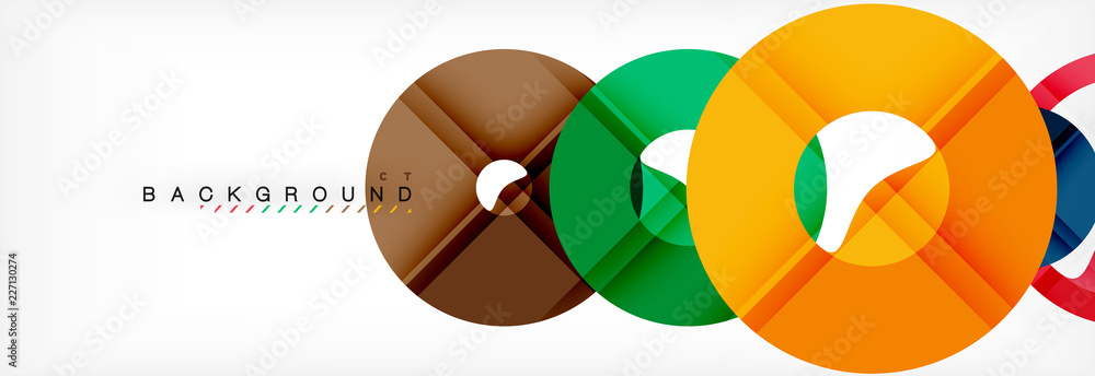 Geomtric modern backgrounds, rings abstract template Geomtric modern backgrounds, rings abstract template