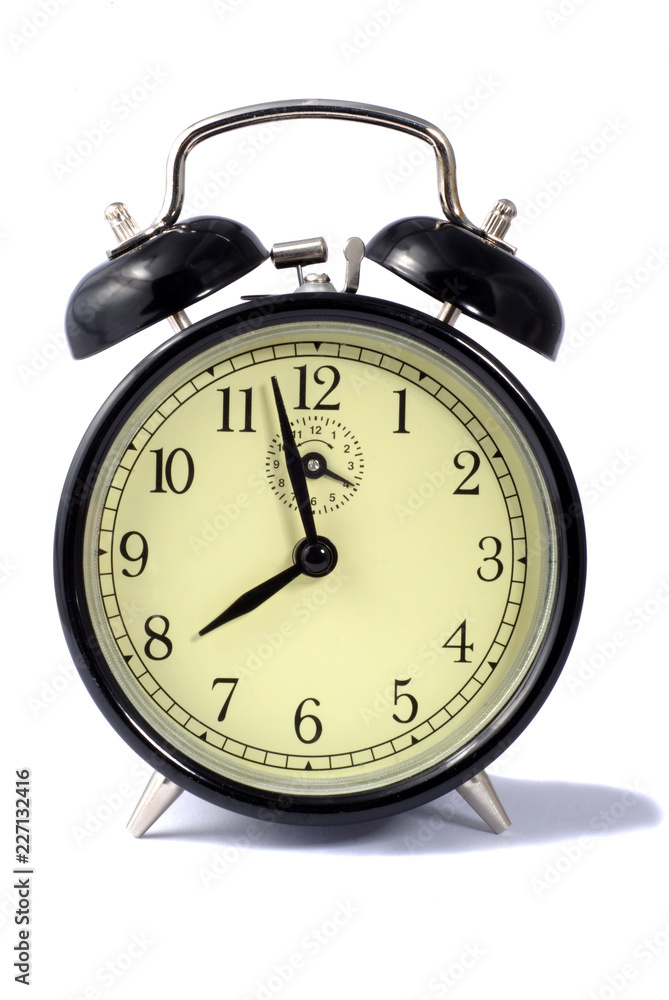 Traditional Style Black Alarm Clock Traditional Style Black Alarm Clock