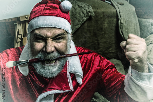 Angry Santa