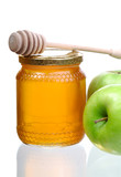 Honey And Apples For The Jewish Holiday Rosh Hashanah
