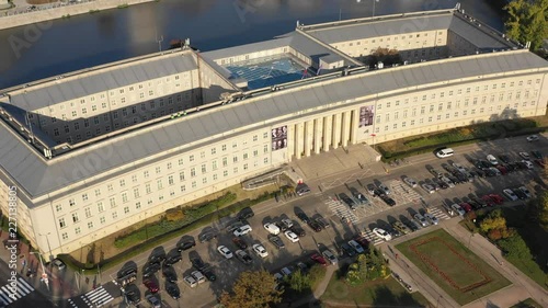 Wroclaw Urzad Wojewodzki Aerial Shot