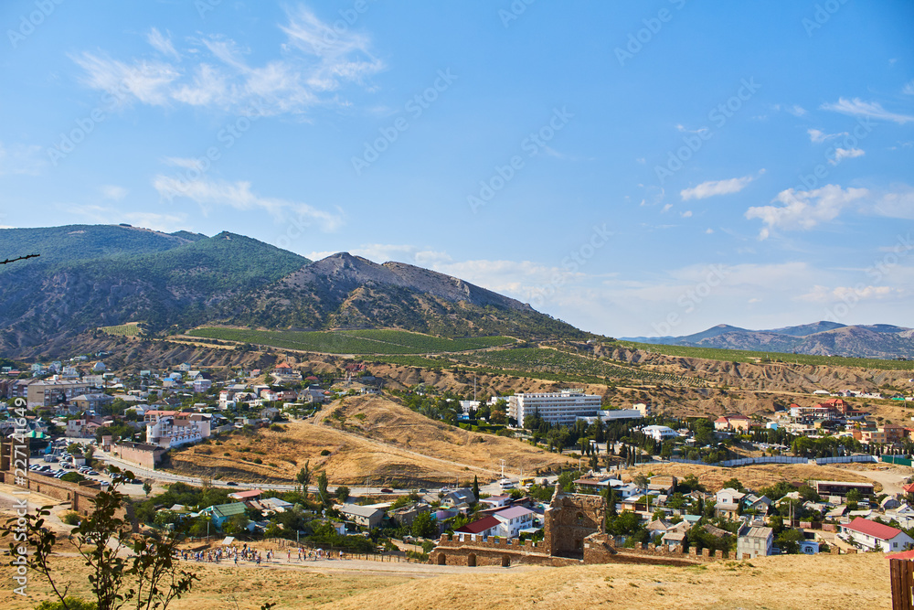 village in the mountains