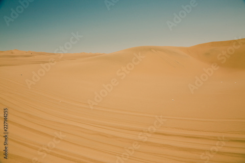 Sand Dunes in a South American Desert