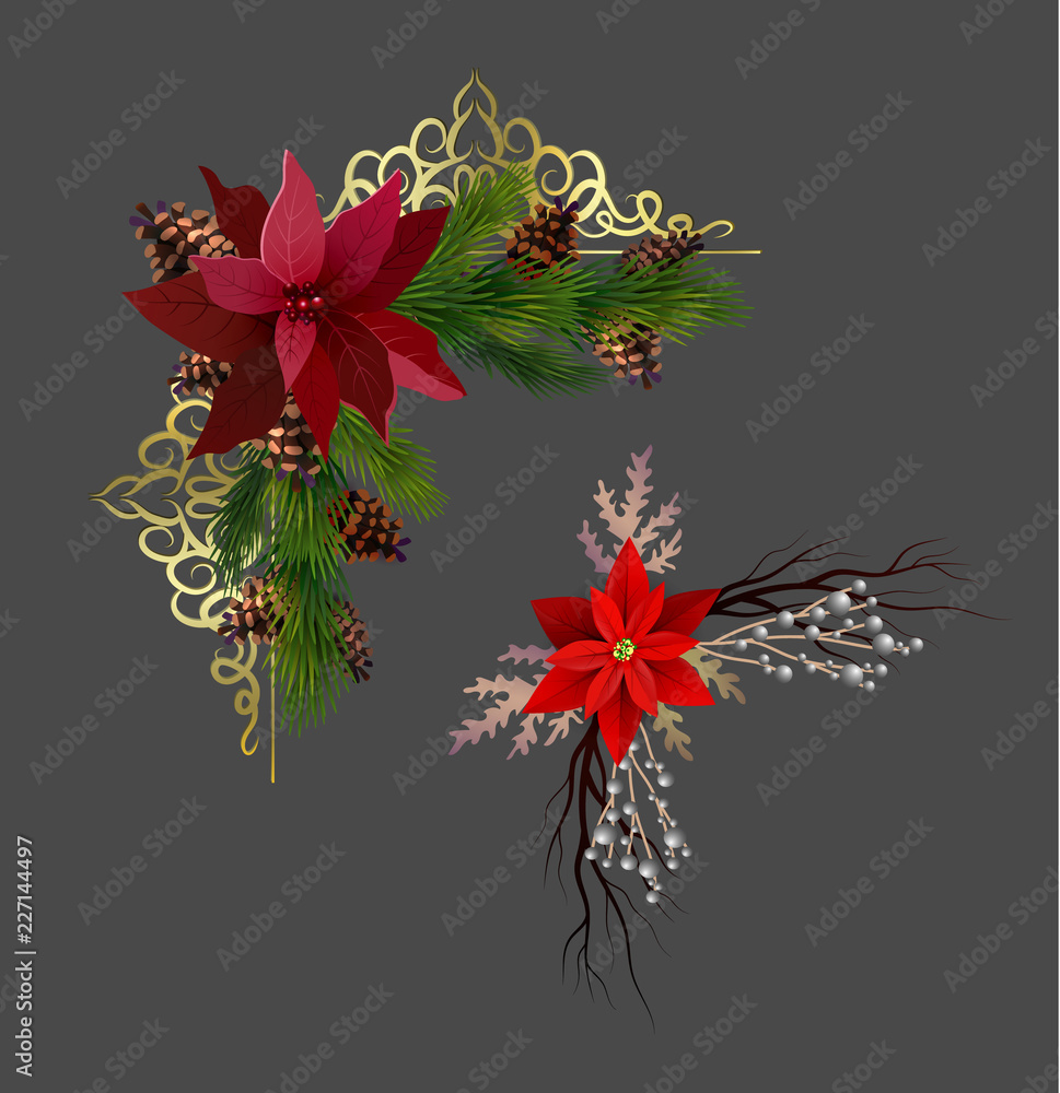 Obraz premium Christmas elements for your designs