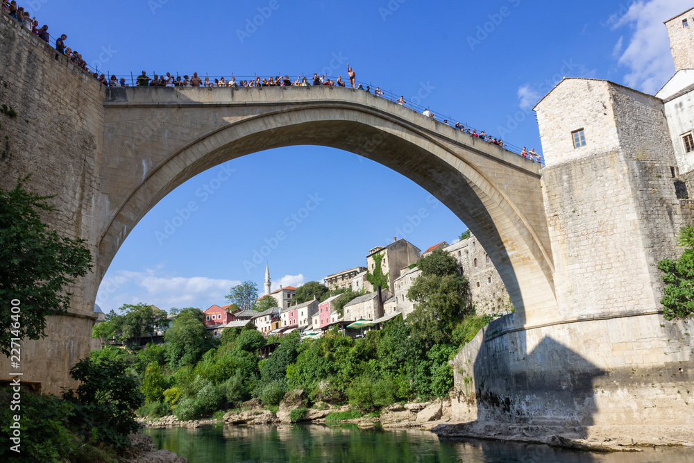 Bridge Jumping in Mostar