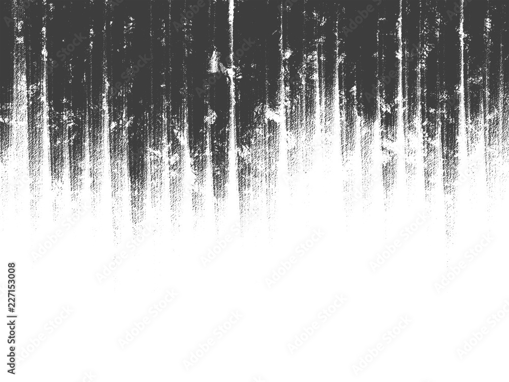 Colorful hand drawn black abstract chalk texture stripe on white