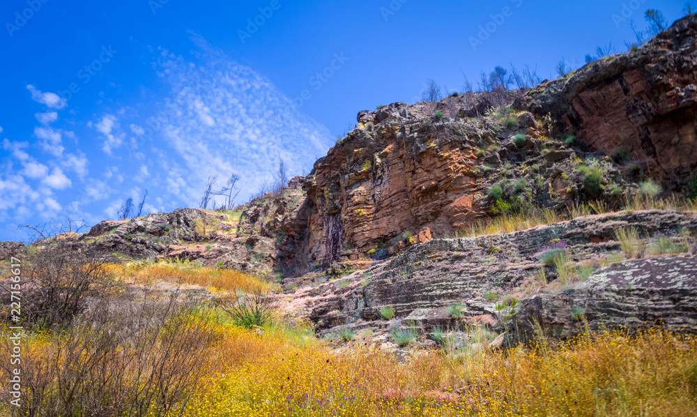 Obraz premium Mountain rock landscape