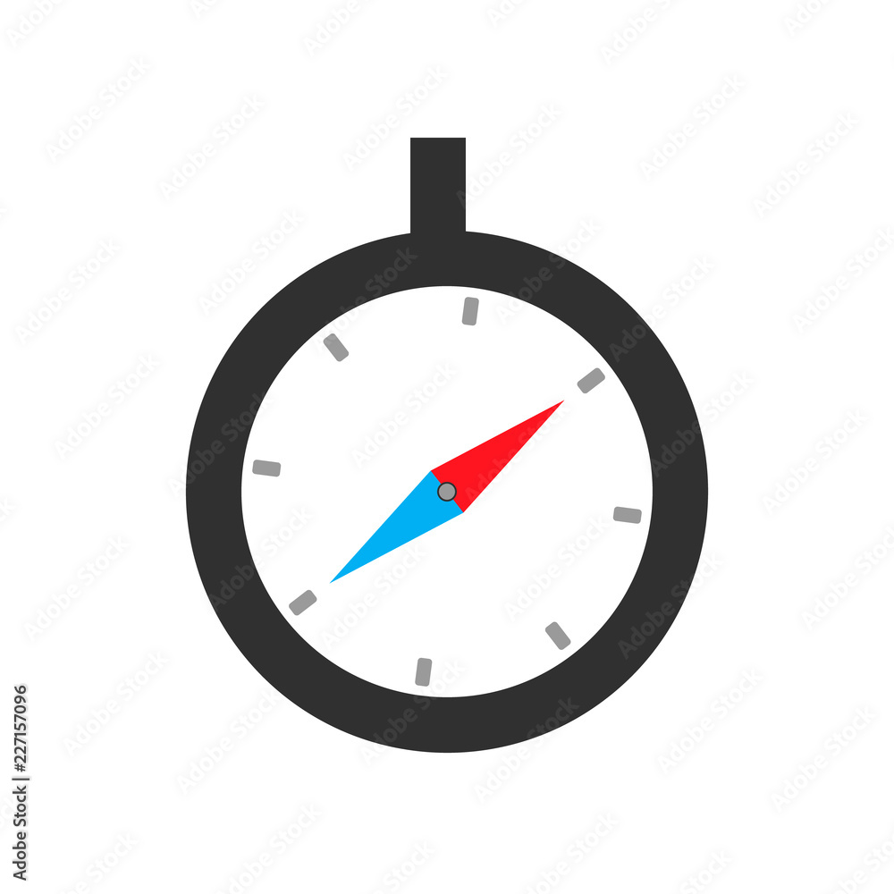 compass icon vector illustration on white background compass icon vector illustration on white background