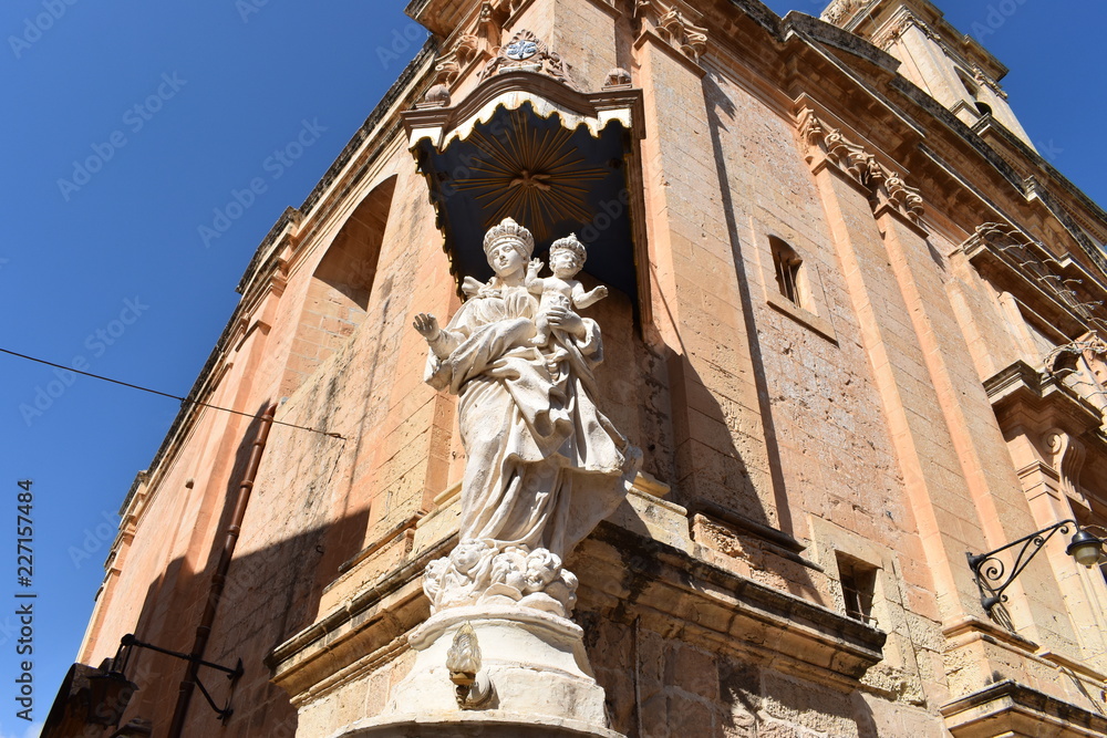 Statue à Mdina (Malte - Malta)