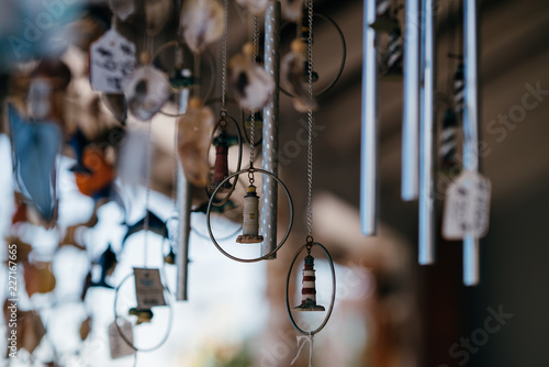 Canvastavla Wind Chimes with Lighthouse