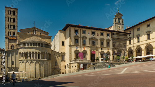 Main square of Arezzo