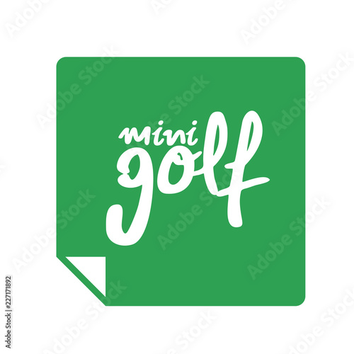 mini golf icon