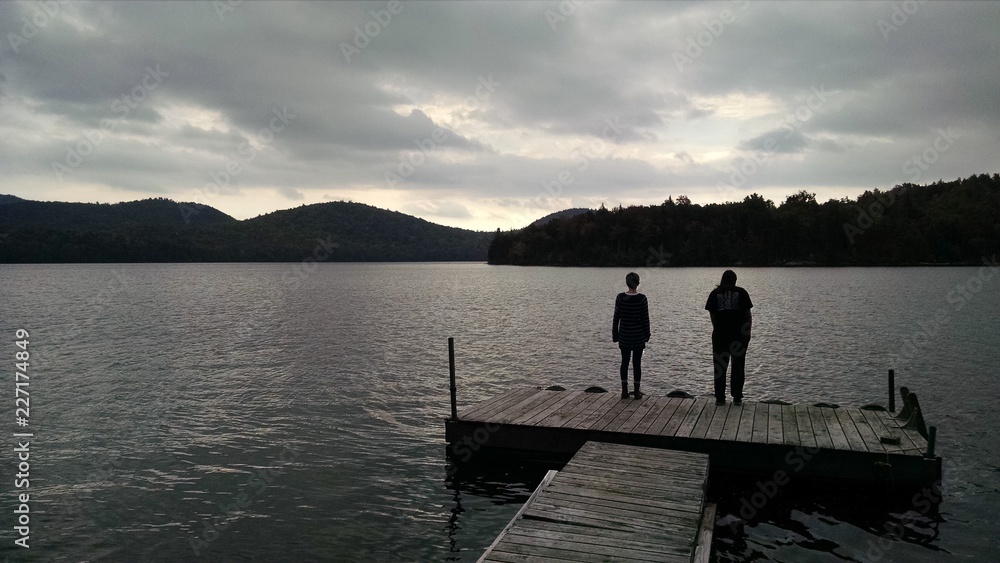 Fototapeta premium Moody Lake