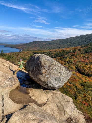 Hiking in Maine  photo