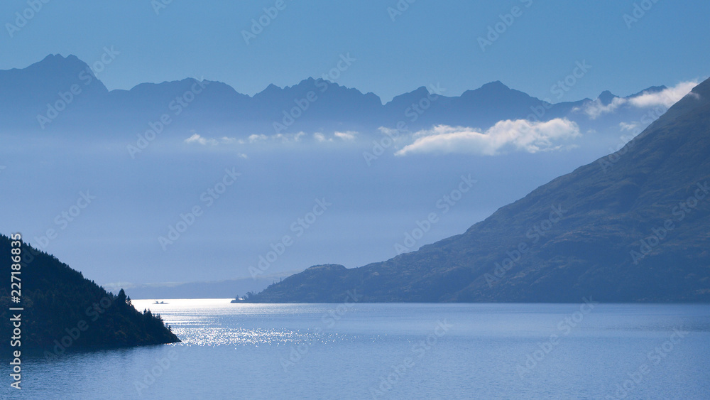 Lake Wakatipu and Remarkables Mountains