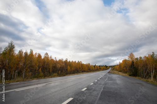 秋の北欧の旅ドライブ