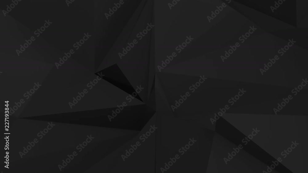 Black abstract looping animation backround