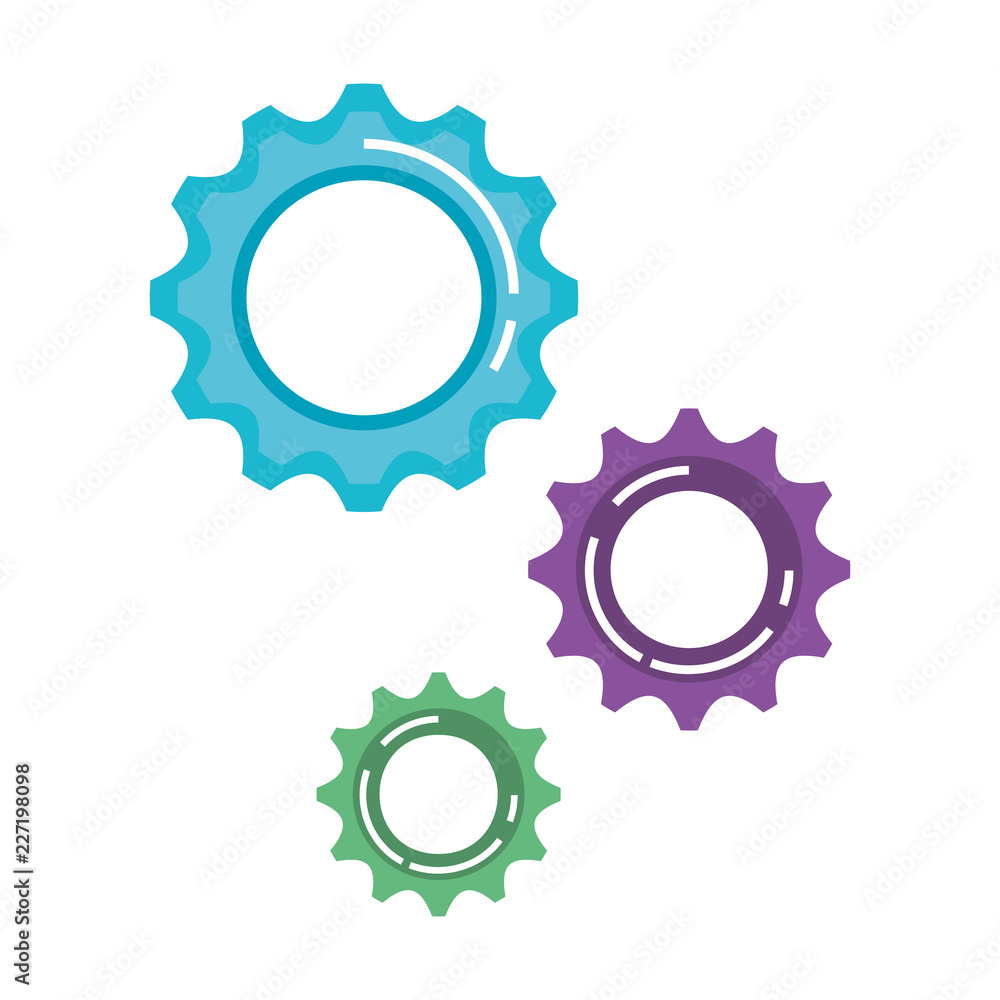 gears machinery isolated icon gears machinery isolated icon