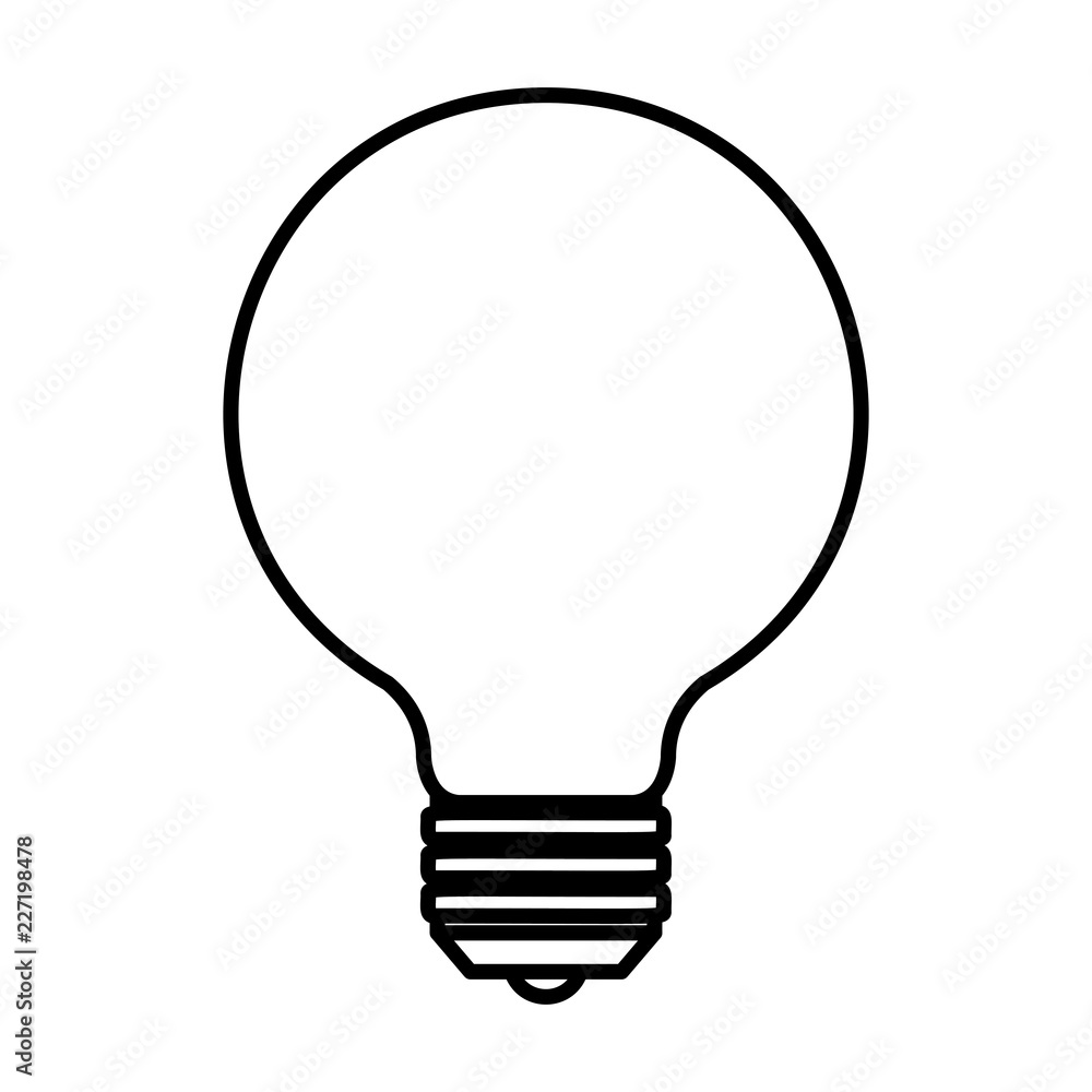 bulb light idea icon bulb light idea icon