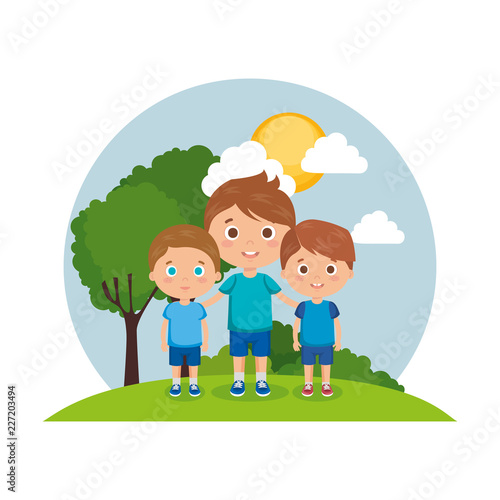 cute little boys characters