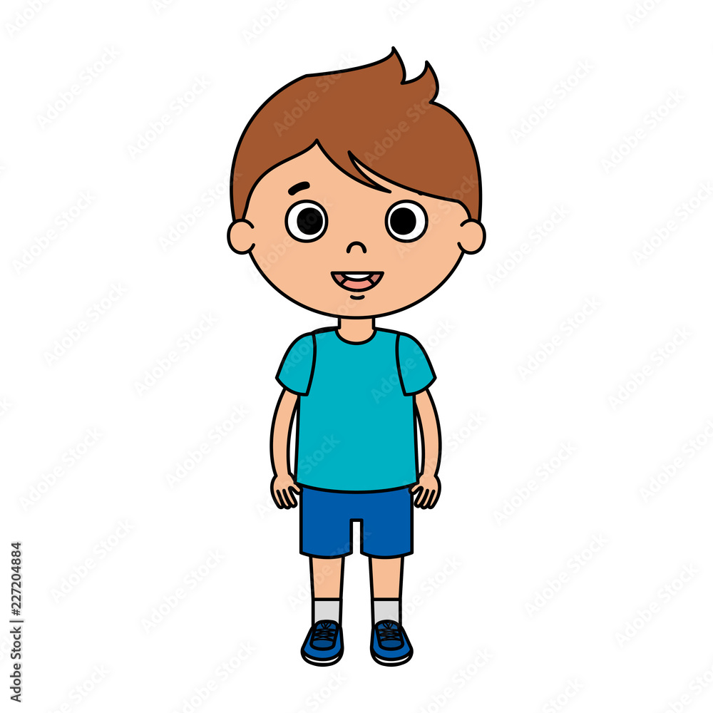 cute little boy character