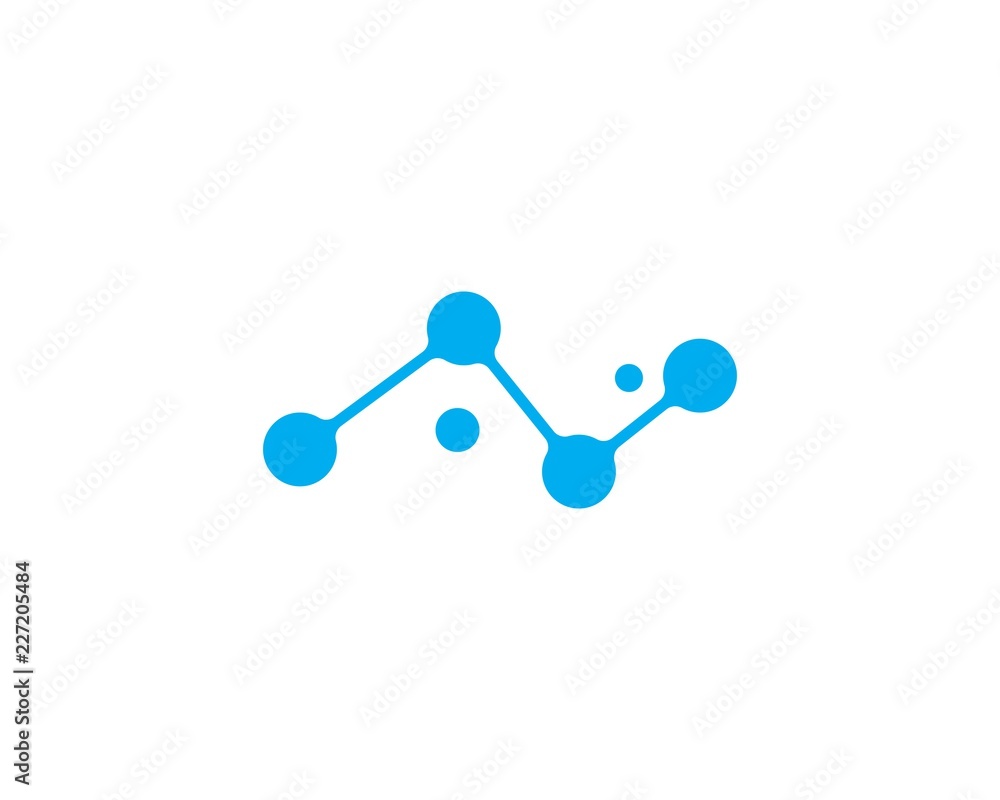 molecule logo vector molecule logo vector
