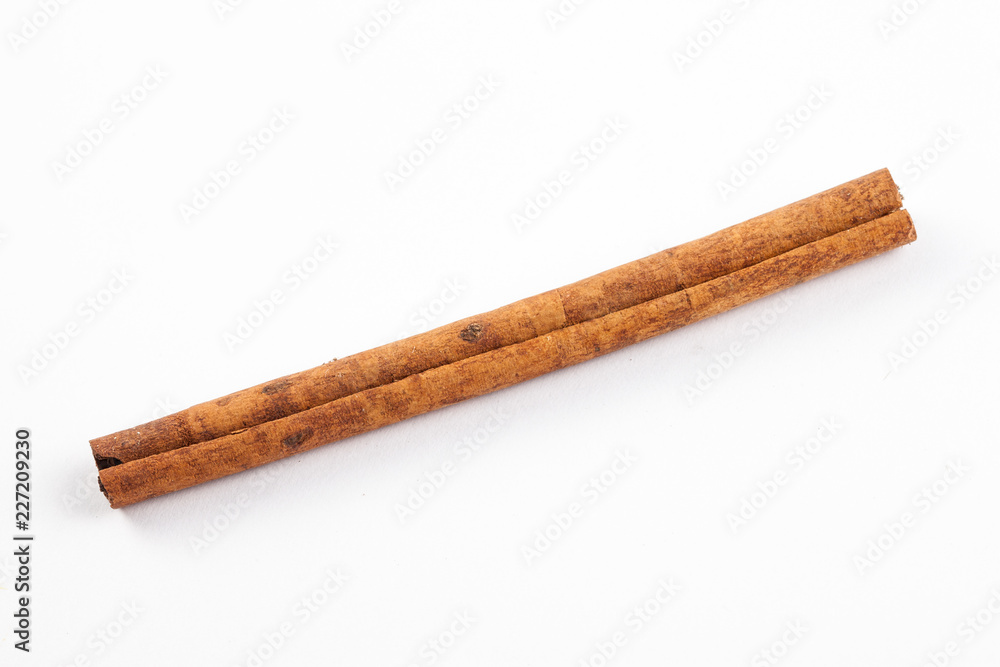 Cinnamon on white background isolated, ingredient Cinnamon on white background isolated, ingredient