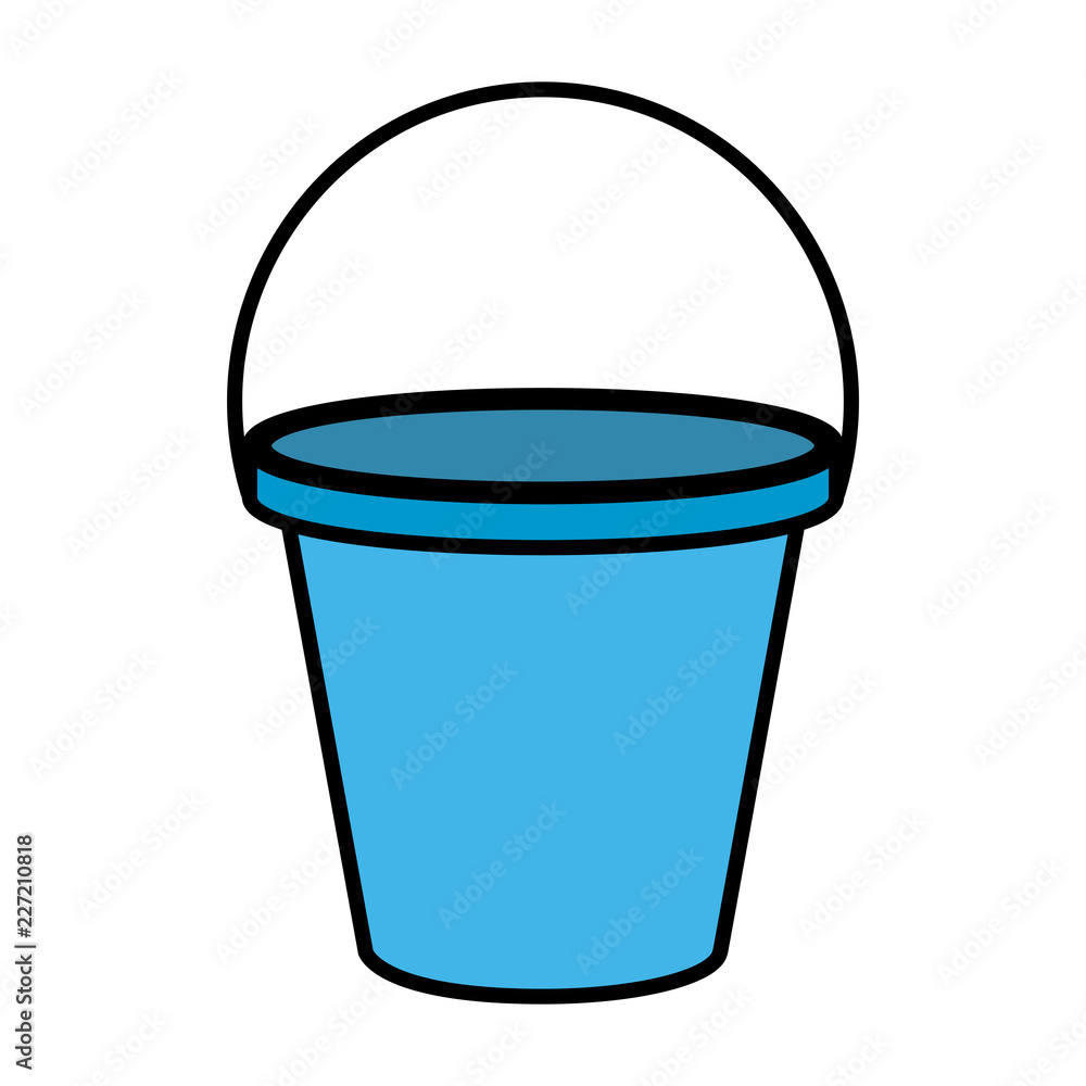 plastic sand bucket icon plastic sand bucket icon