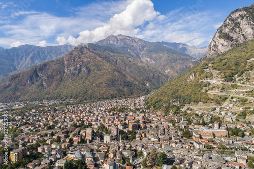 City of Chiavenna, Province of Sondrio (Italy) photo