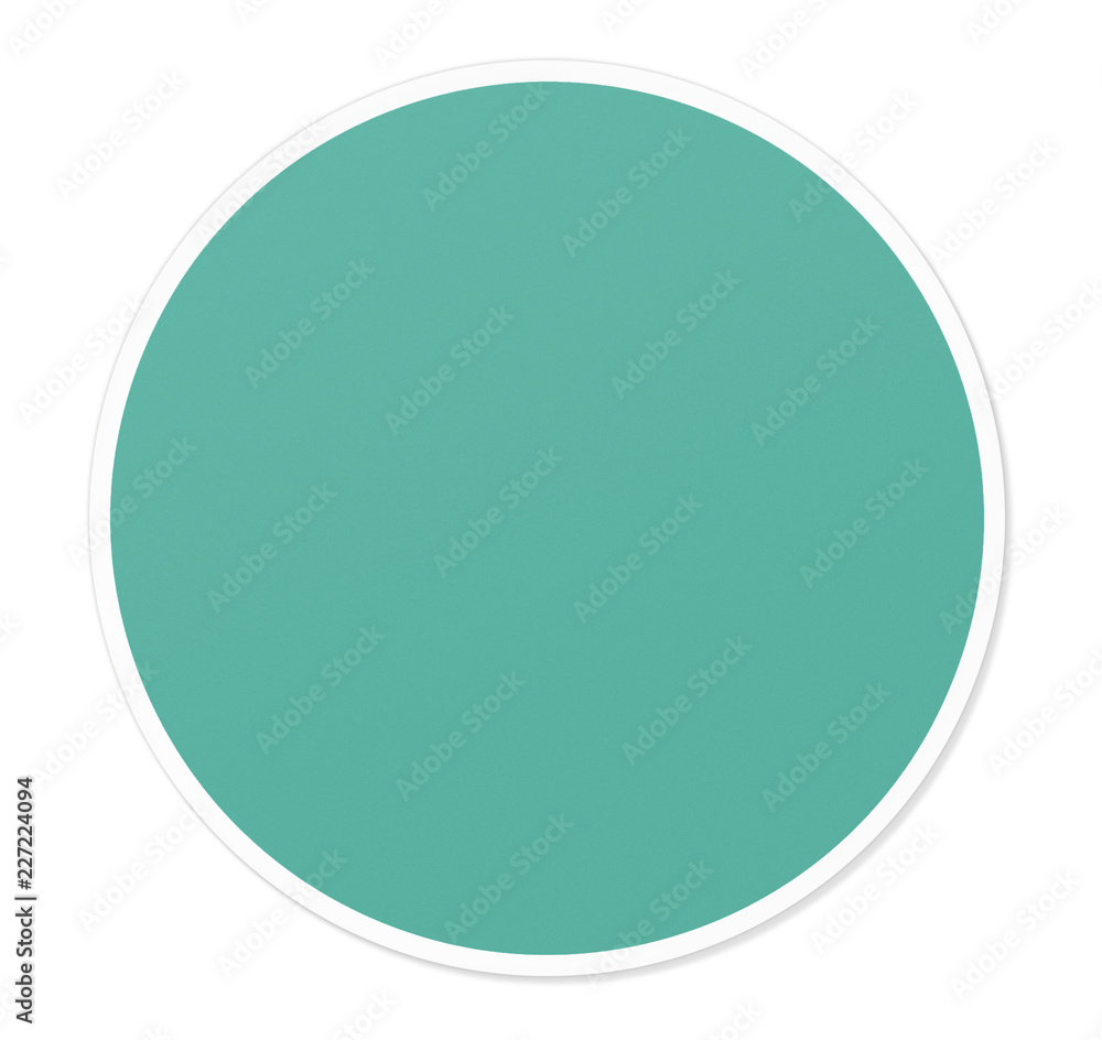 Round empty green circle vector illustration Round empty green circle vector illustration