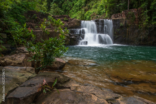 waterfall in forest