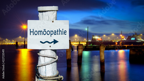 Schild 386 - Homöopathie photo