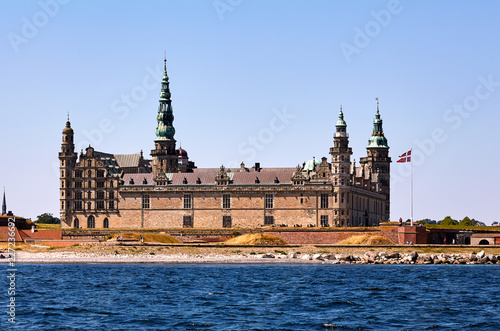 Kronborg Castle in Helsingor, Denmark