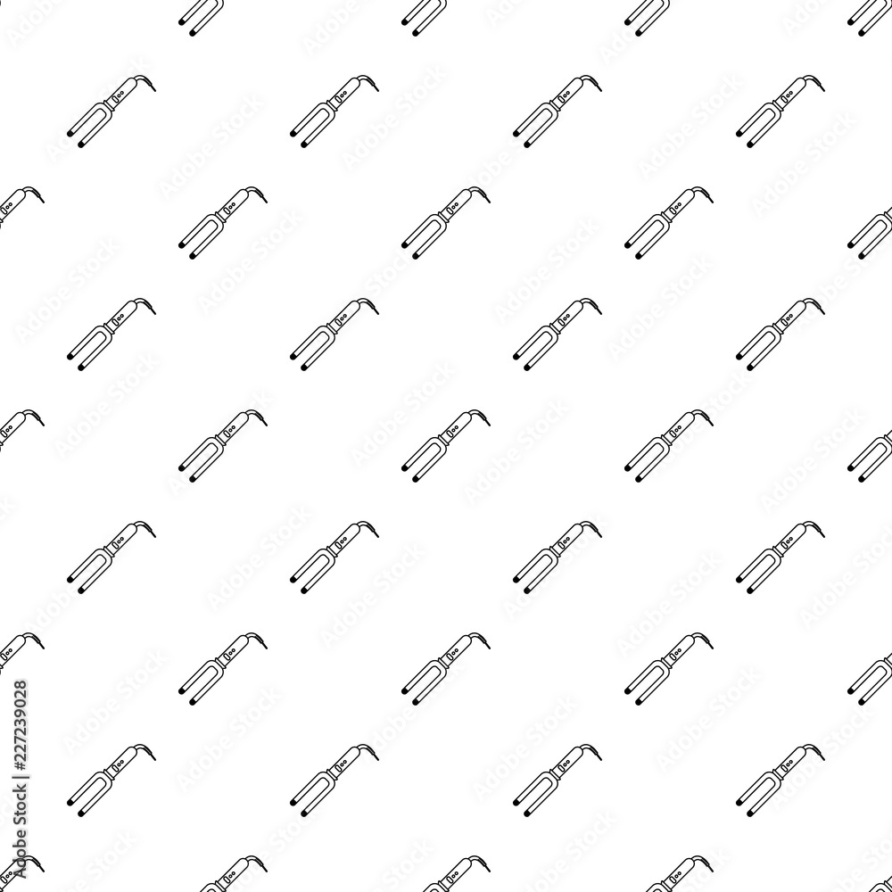 Hair curl pattern vector seamless repeating for any web design Hair curl pattern vector seamless repeating for any web design