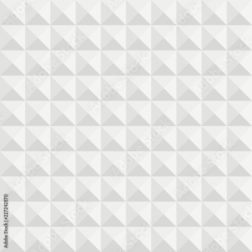 Vector seamless square convex pattern. Vector abstract geometric