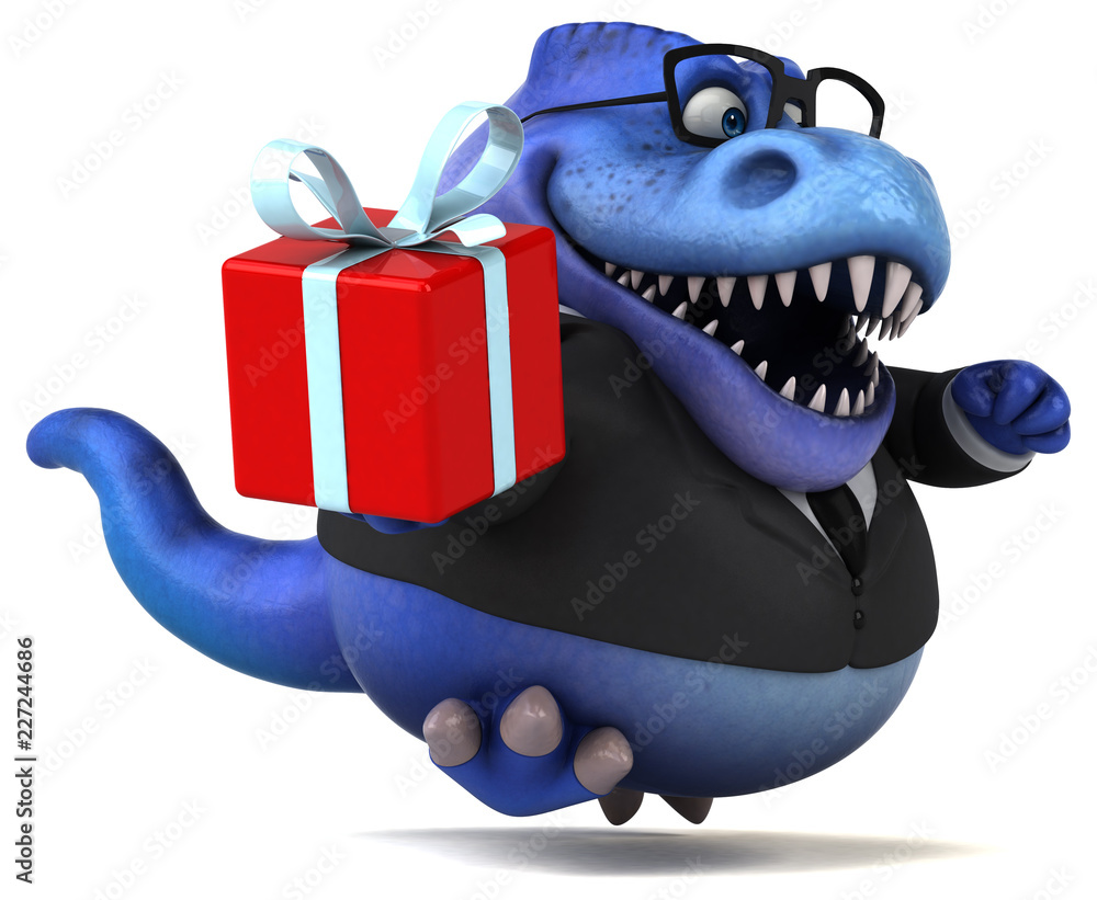Fun Trex - 3D Illustration Fun Trex - 3D Illustration