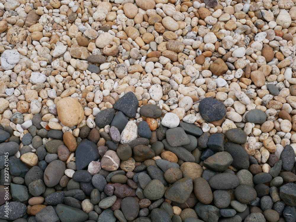 pebbles on the beach pebbles on the beach